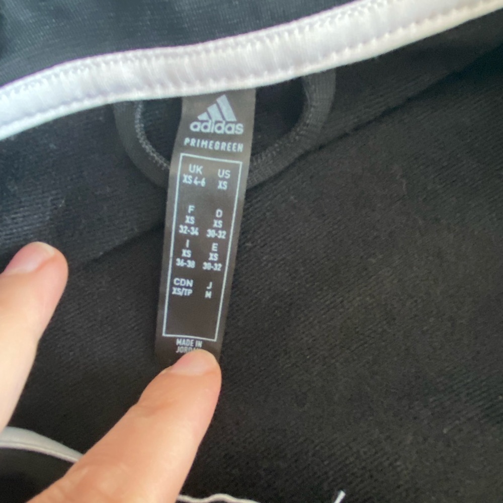 Adidas black track jacket and pants - Picture 2 of 6